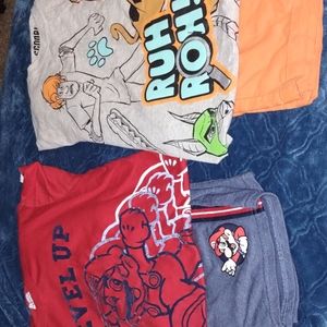 Super Mario and Scooby-Doo set